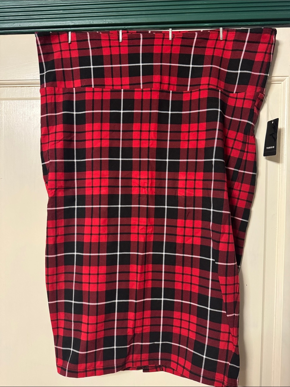 Red Plaid Women’s Skirt- Classic Tartan